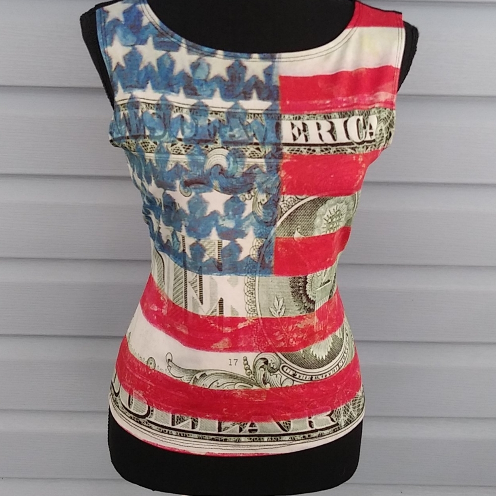 Rave City blouse size medium crop top
